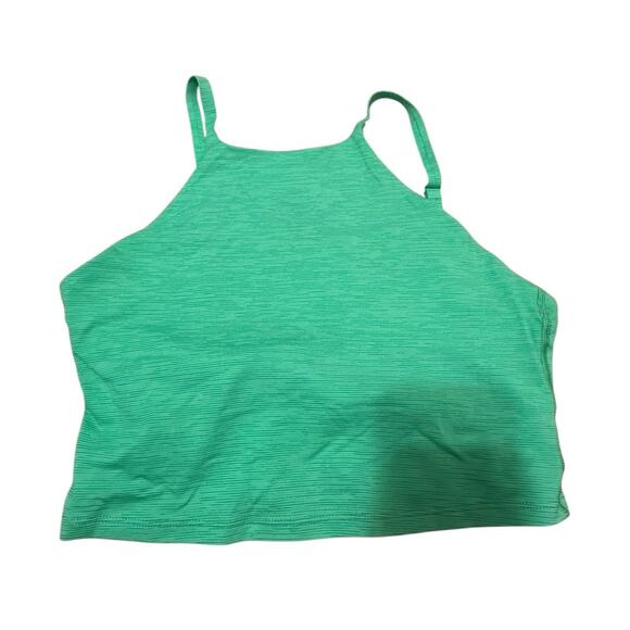 Outdoor voices tech sweat criss cross tank jade green size Small - Picture 2 of 6